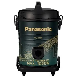 Panasonic 1500W 15L Drum Vacuum Cleaner - Black